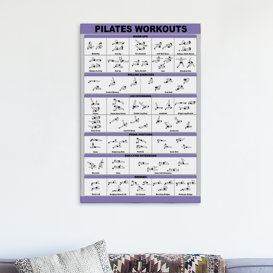 Pilate Workout Canvas 
