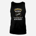 Lustiges Schwarzes Unisex TankTop mit Spruch und Grafikdesign