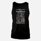 Wikinger Valhalla Unisex TankTop in Schwarz, Nordische Mythologie Motiv