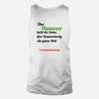 Hannover Liebhaber Unisex TankTop, Sonnenuntergang Slogan, #96 Motiv