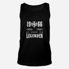 1966 Die Geburt von Legenden Unisex TankTop, Herren Retro Geburtstags-Unisex TankTop