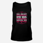 50. Geburtstag Unisex TankTop Noch Gut Aussehend mit 50, Lustiges Schwarzes Unisex TankTop