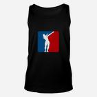 Basketballspieler Silhouette Herren Unisex TankTop, Grafikdruck Design