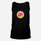 BMX King Logo Herren Unisex TankTop in Schwarz, Trendiges Freizeit-Tee