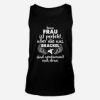 Brackel Stolz Damen Unisex TankTop, Fast Perfekte Frauen aus Brackel Design