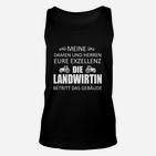 Eure Exzellenz Landwirtin TankTop