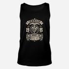 Februar 1985 Geburt von Legenden Schwarzes Unisex TankTop, Retro Design Tee