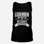 Geboren Oktober Geburtstag Geburt TankTop