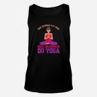 Geschenk Für Großmutter Lustige Oma Yoga  Unisex TankTop