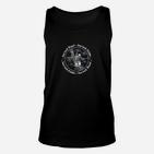 Katzen-Motiv Unisex-Unisex TankTop in Schwarz mit Lustigem Spruch