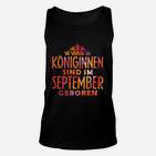 Königinnen Sind Im September Geboren TankTop