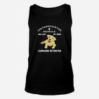 Labrador Retriever Damen Unisex TankTop, Motiv Frau & Labrador