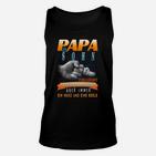 Papa und Sohn Partnerlook Unisex TankTop, Herz und Seele Design