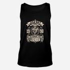 Personalisiertes Legendengeburtstags-Unisex TankTop Juni 1998, Retro-Geburtsjahrgang