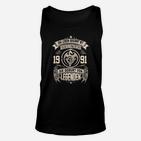 Personalisiertes Vintage 1991 Legenden Unisex TankTop – Retro Geburtsjahr Design