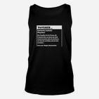 Physiker Definition Unisex TankTop für Herren, Schwarzes Nerd Tee