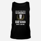 Reicht mir meine Schorle Unisex TankTop, Lustiger Spruch für Weinfeste