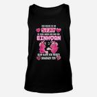 Schwarzes Einhorn Unisex TankTop mit Lustigem Spruch für Einhornfans