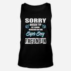 Schwarzes Unisex TankTop Vergeben an sexy Freundin, Lustiges Geschenk für Männer