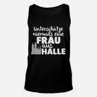 Stolz aus Halle Damen Unisex TankTop, Nie Unterschätze eine Frau