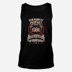 Vintage 1986 Geburtsjahr Unisex TankTop, Retro Spruch für Männer