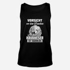 Vorsicht Frauchen Unisex TankTop, Lustiges Havaneser Hundebesitzerinnen Tee