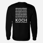 Humorvolles Koch-Langarmshirts mit Witzigem Spruch für Herren, Küchenchef Tee