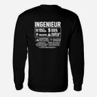 Ingenieur Multi-Tasking Langarmshirts, Lustige Sprüche für Spezialisten