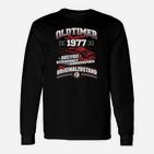 1977 Geburtsjahr Geburtstag Oldtimer Langarmshirts