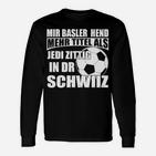Basler Fußball-Fan-Langarmshirts, Spruch über Titel & Zitig