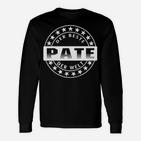 Bester Pate der Welt Herren Langarmshirts, Patenschaft Geschenkidee