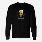 Bier Lustig Beer Yourself Langarmshirts