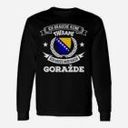 Bosnien-Therapie Lustiges Langarmshirts - Brauche keine Therapie, nur Gorazde Besuch