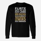 Flirte nicht mit mir Langarmshirts Herren, Liebe mein November Mädchen