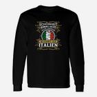 Italienisches Stolz Design Langarmshirts - Schönheit aus Italien