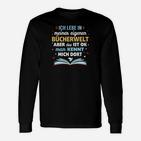 Lustiges Bücherwelt Langarmshirts für Leseratten, Buchliebhaber Design