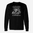 Motorradfahrer-Nanny Langarmshirts, Lustiges Biker-Spruch Tee