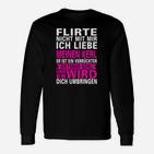 Oktober Kerl Warnung Langarmshirts, Lustiges Geburtstagsmonat Statement