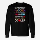 September Mädchen Langarmshirts mit Coole Sprüche, Geburtstagsedition