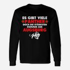 Stolzes Augsburg Panther Fan Langarmshirts, Lokalpatriotisches Design