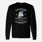 Tarbitsplatz Gegen Haus In Schweden Langarmshirts