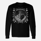 Tattoo Liebhaber Gamer Zockerei Motiv, Schwarzes Tee für Spieler Langarmshirts