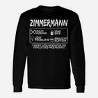 Zimmermann Bester Beruf Langarmshirts