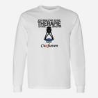 Cuxhaven-Therapie Herren Langarmshirts, Lustiges Spruch Tee