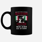 Italienischer Stolz Tassen Wir sind der Sturm Motiv, Patriotisches Tee