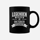 Geboren Oktober Geburtstag Geburt Tassen