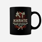 Lustiges Karate Tassen - Munition Ausgeht Design für Kampfkunstfans