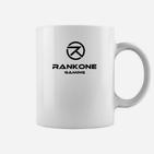 RankOne Gaming Logo Weißes Tassen Unisex, Spieler Mode
