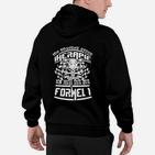 Formel 1 Fanshirt Schwarz Therapie? Ich brauche nur Formel 1 Hoodie