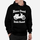 Blauer Dunst 2takt Kunst Schwalbe Hoodie